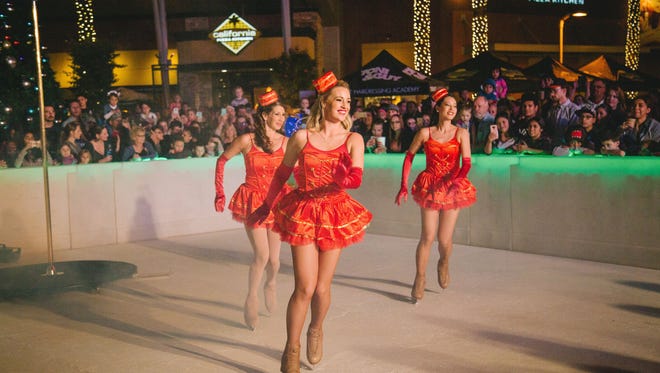 Tempe Marketplace will offer skating on a faux ice rink Nov. 24-26.