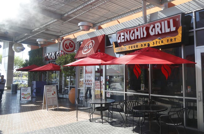 Genghis Grill at Tempe Marketplace in 2019.